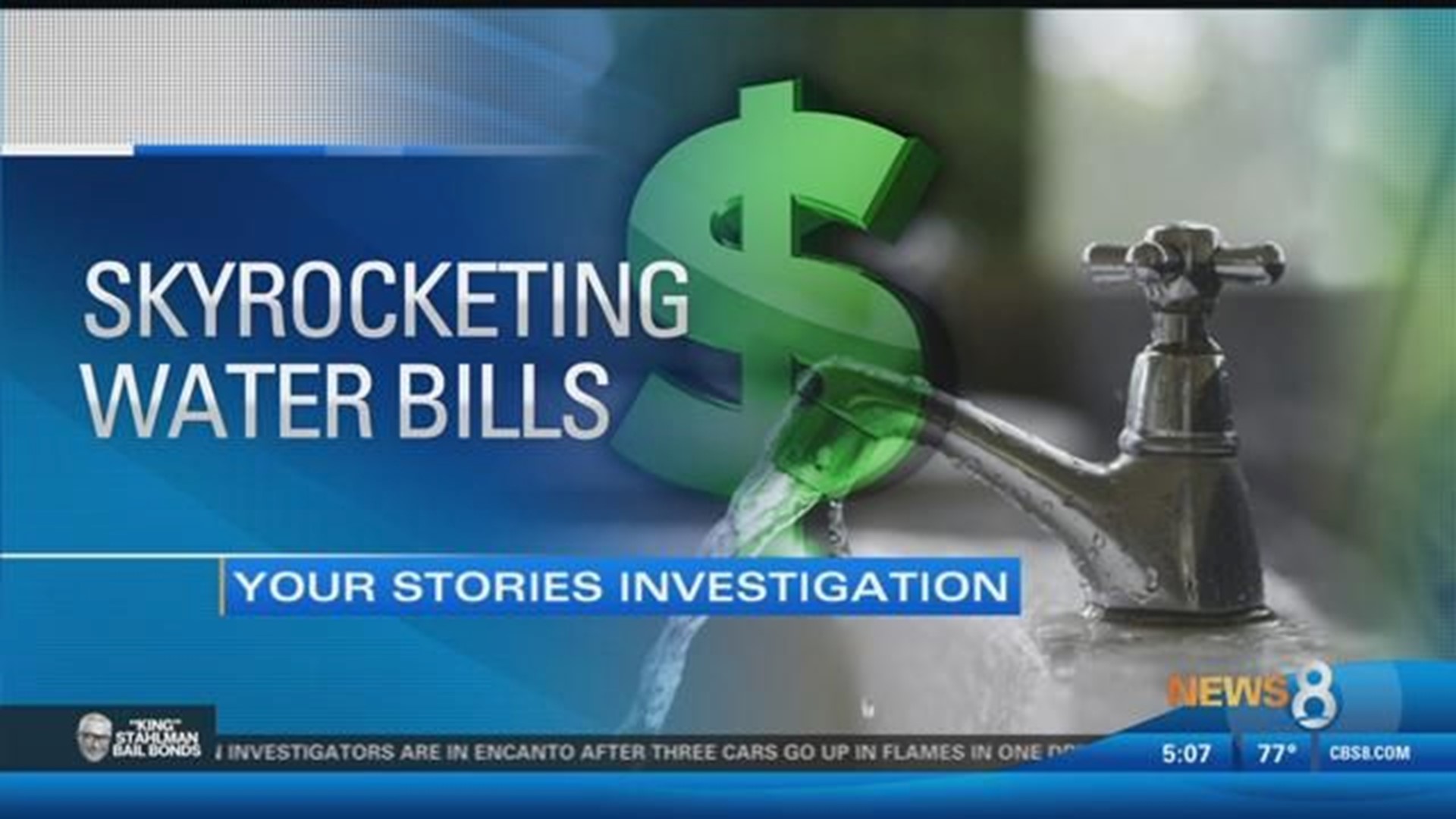 Water Bill Investigation One of the most alarming bills