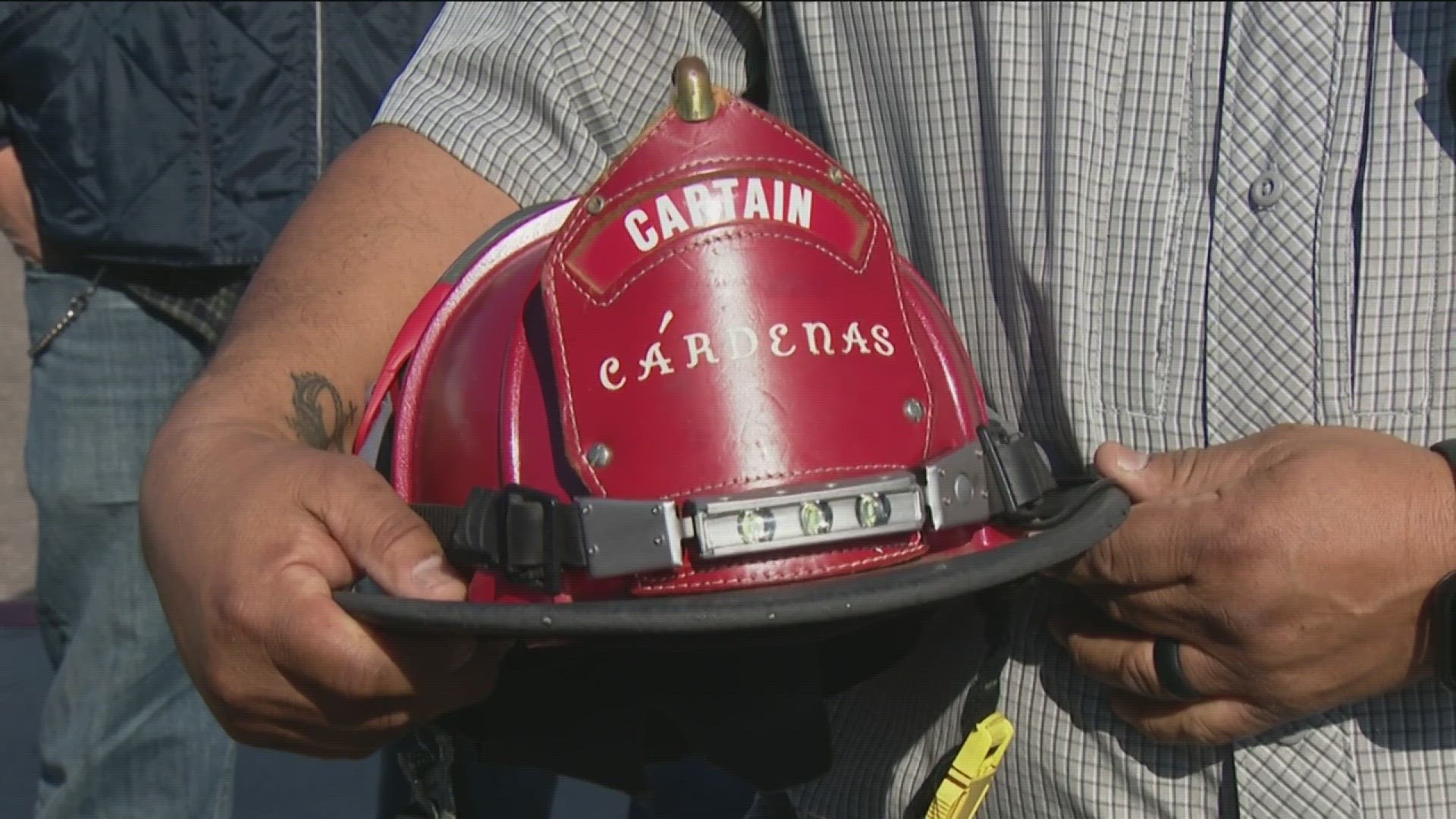 Retired San Diego Fire-Rescue Captain Edward Cardenas remains in critical condition, his family says, after suffering burns on nearly 40% of his body.