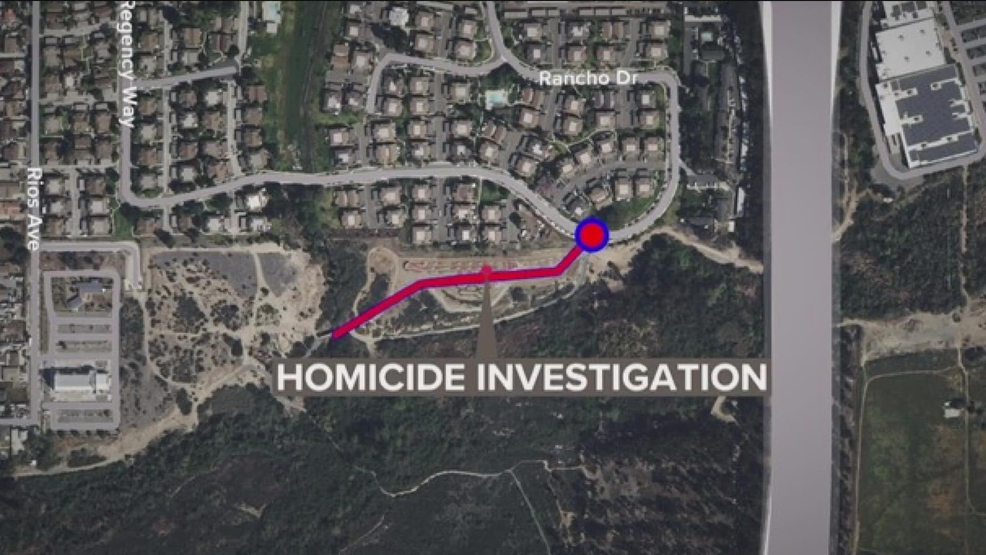 First responders were called to an area near Rancho Drive and Greg Cox Bike Park following reports that a man was found dead, according to police.