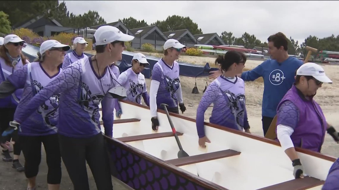 Team Survivor Sea Dragons to paddle 'Mission Bay Marathon'