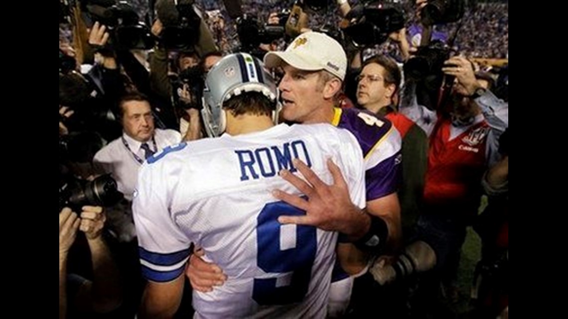 Favre, Vikings advance with win over Cowboys