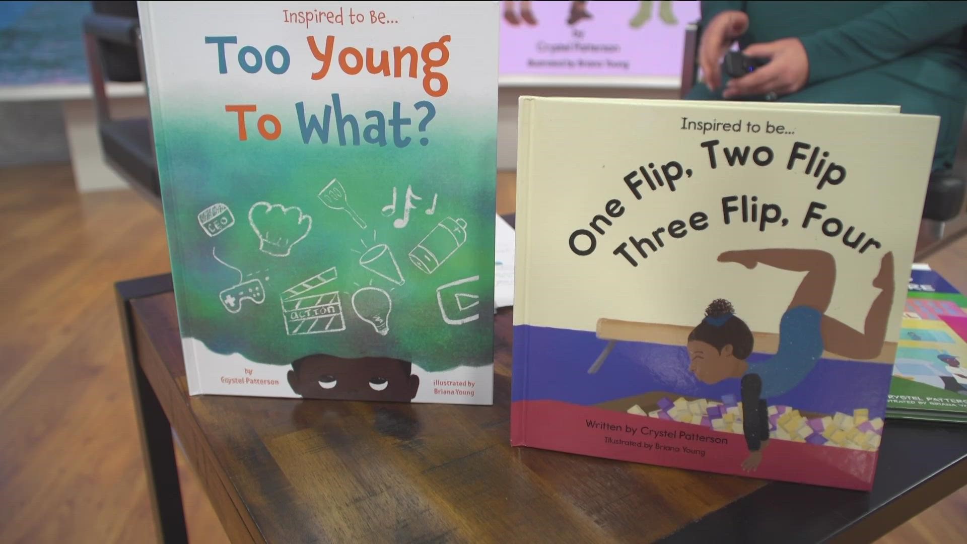 Children's author Crystel Patterson created a book series called "Inspired to be" that addresses how to start conversations with kids about diversity.