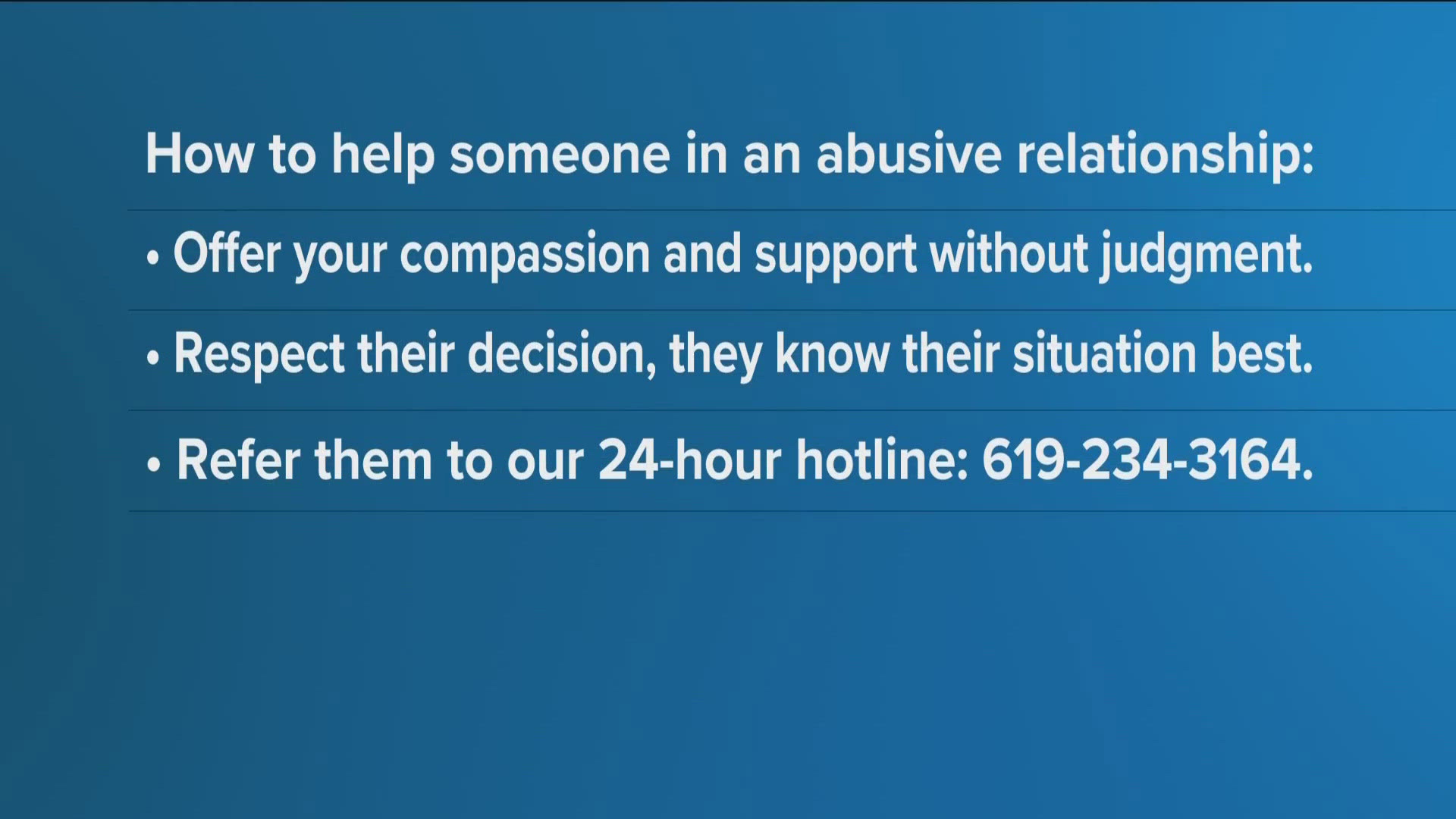 Heather Finaly, CEO, YWCA San Diego County stops by The FOUR to talk about the support available to victims of domestic violence.