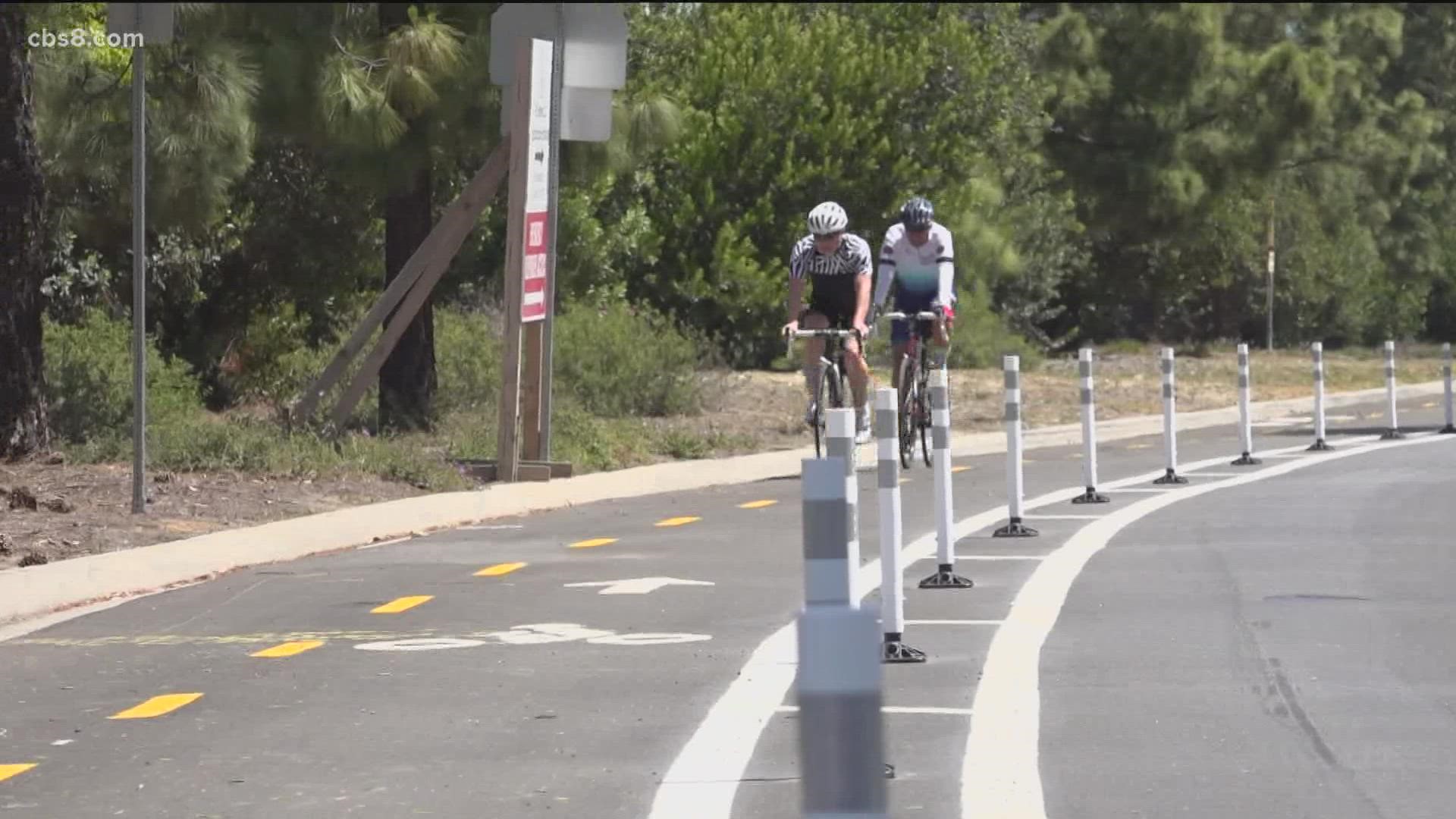 CBS 8 has been working for you since the bike lanes first appeared on Azuaga Street. Some say the lanes are needed, others complain the lanes took away parking.