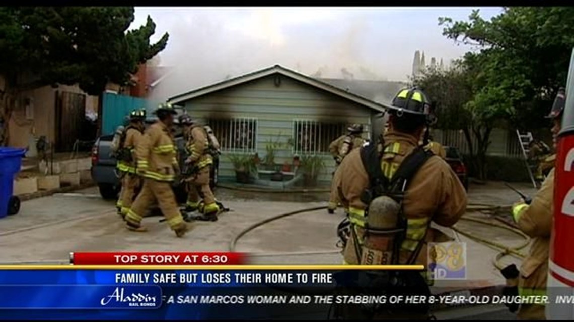 Linda Vista family of 7 loses home in fire | cbs8.com