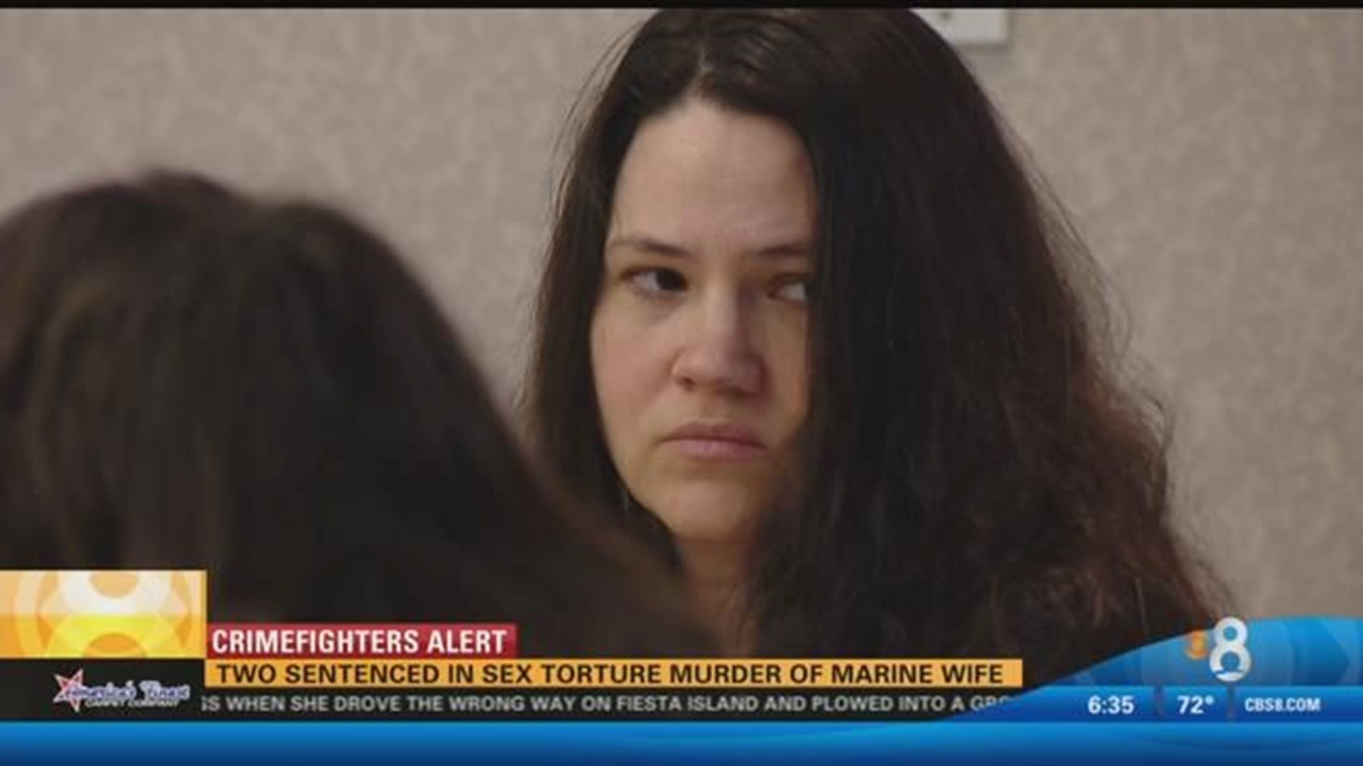 Two sentenced in sex torture murder of Marine wife cbs8 pic