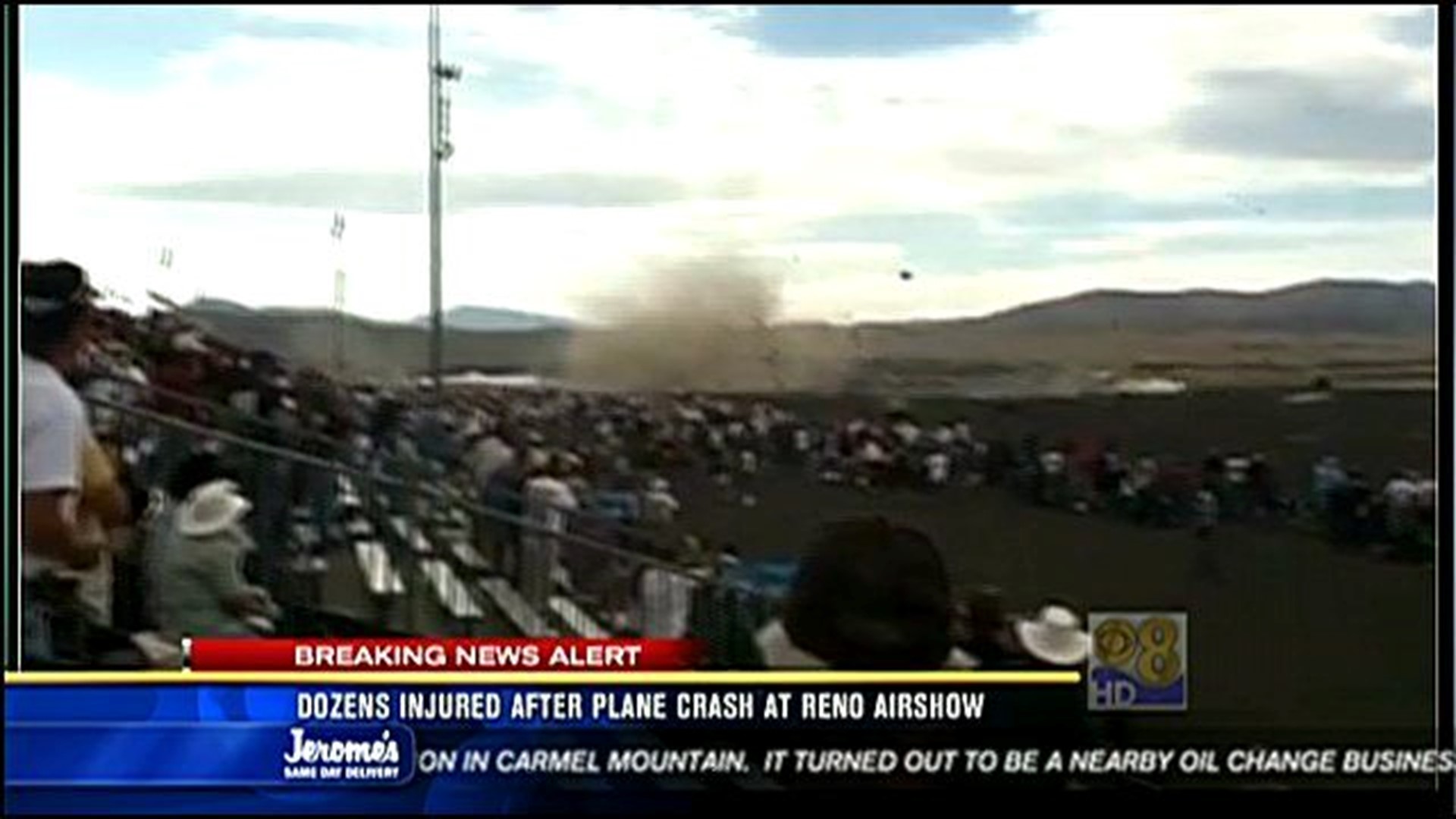 Reno crash killed 9; probe focuses on wayward part