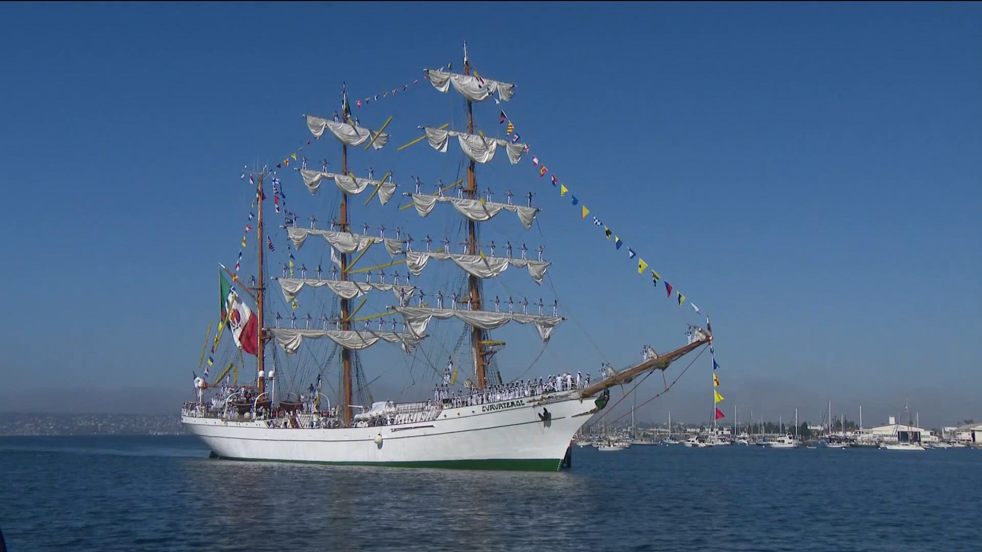 Traning Guide Example Mexico’s naval training ship arrives in San Diego | cbs8.com