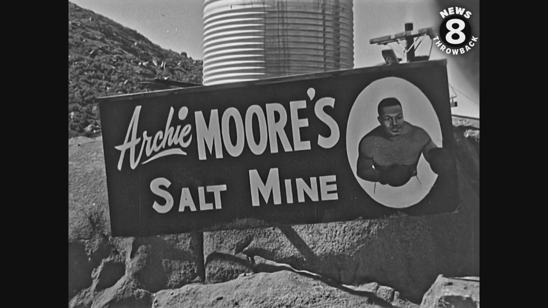 Archie Moore’s Salt Mine is a training campsite near Ramona.