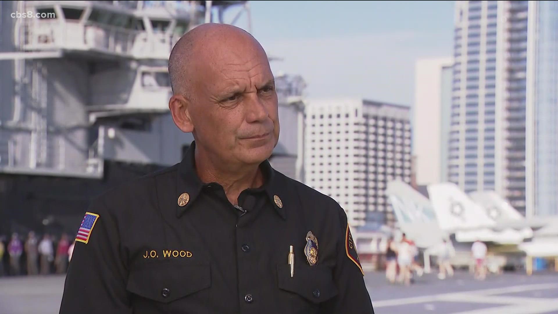 San Diego Fire Department Assistant Chief, John Wood talks about getting the call to go to New York to help in the search on September 11, 2001.