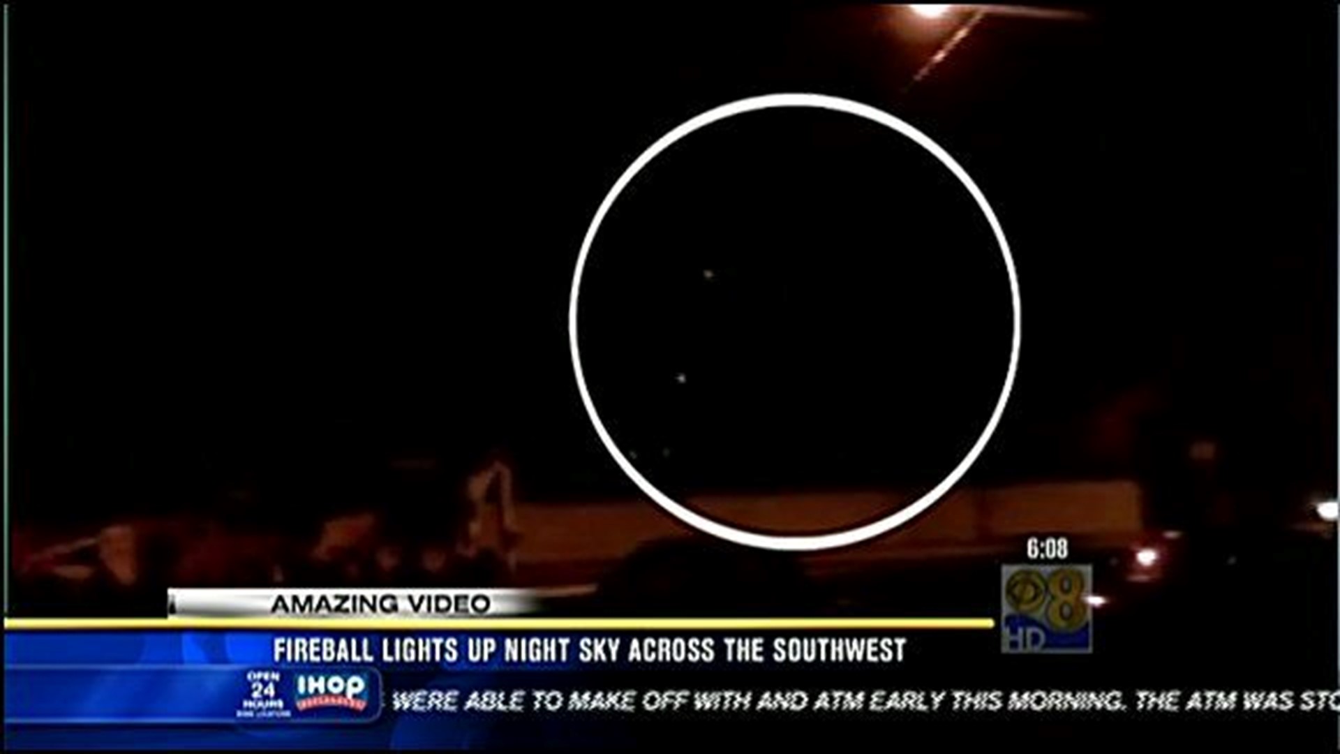 Fireball lights up night sky across the Southwest | cbs8.com