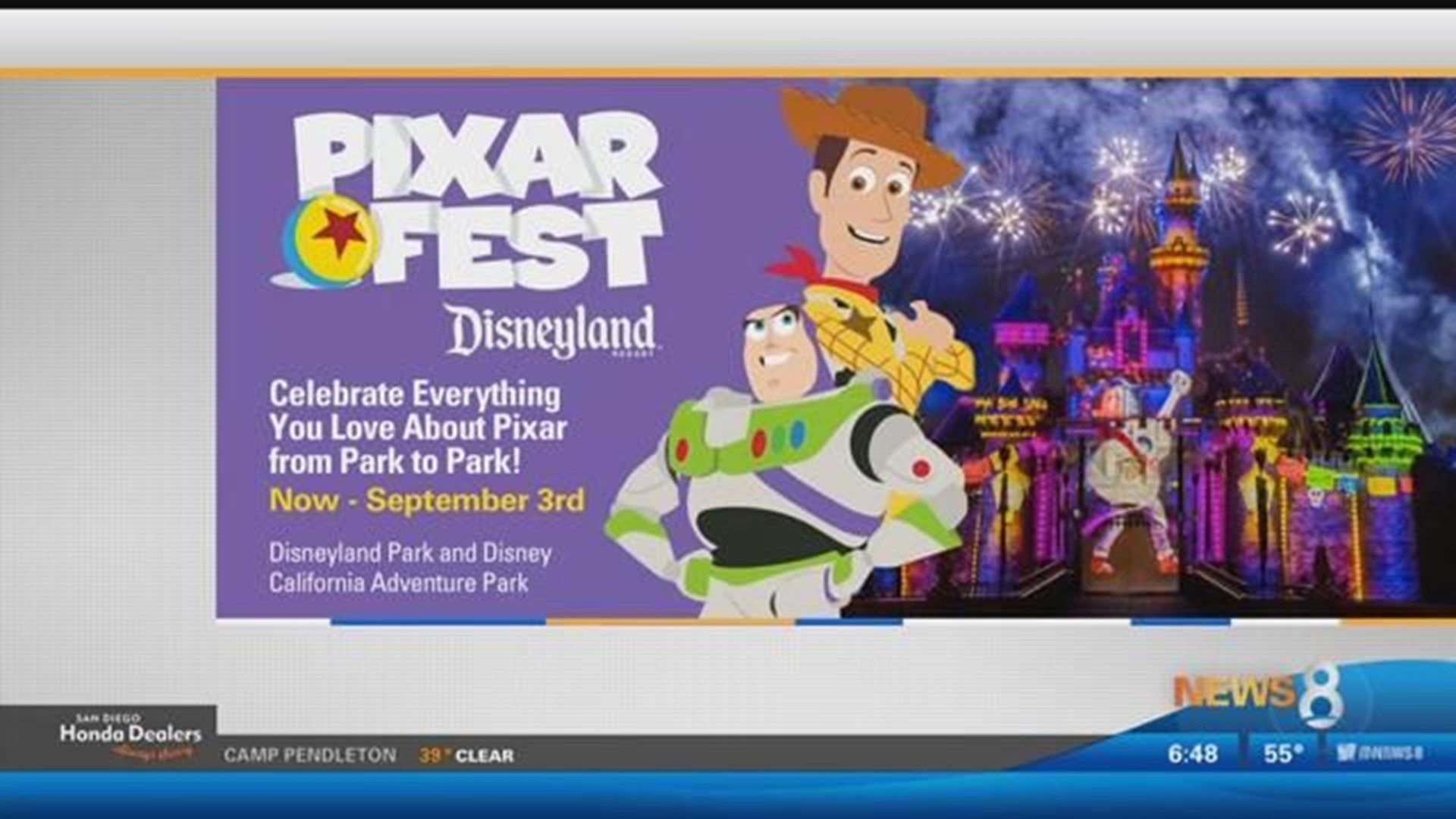 Disneyland Resort hosts firstever Pixar Fest