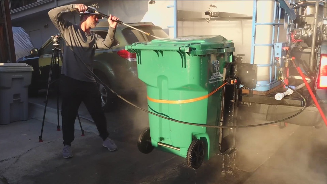 Local trash can cleaning service tackles sanitation and environmental concerns – cbs8.com