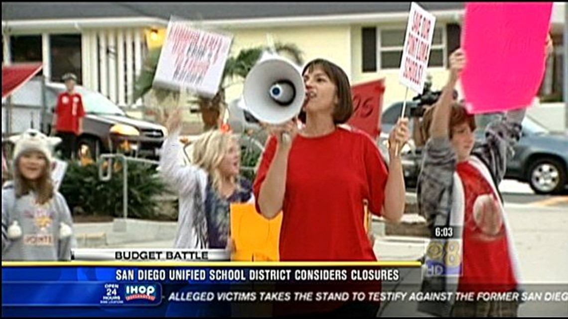 La Jolla Cluster parents protest continued school closures - La