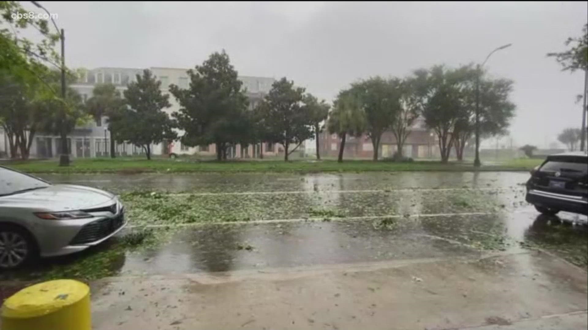 News 8s Evan Noorani Reports From New Orleans During Hurricane Ida