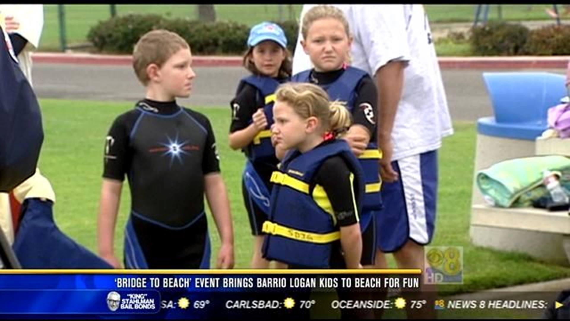 Bridge to Beach event brings inner city kids to beach for fun