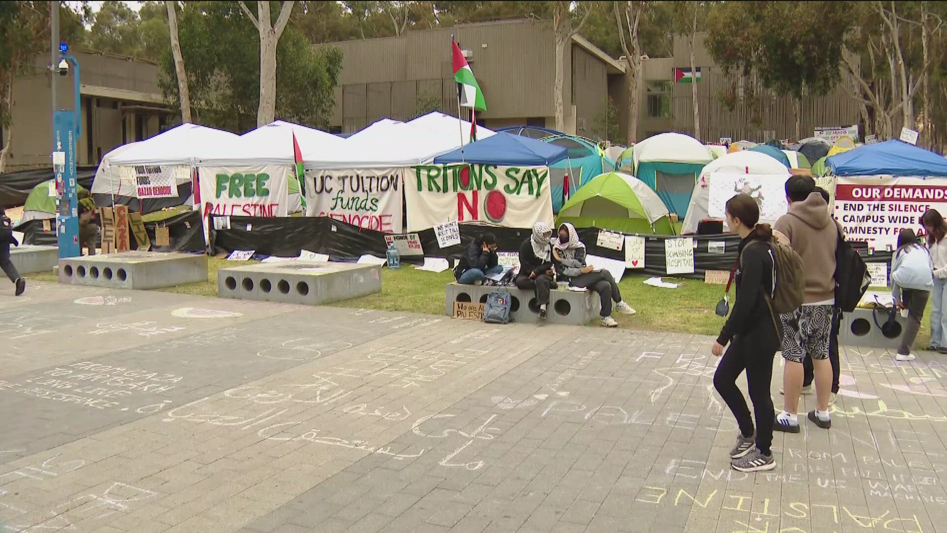 The festival was scheduled for this weekend but administrators said there isn't enough security to monitor both the festival and Pro-Palestine encampment.