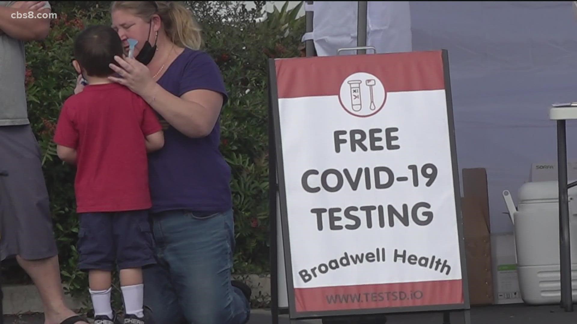 The site -- in Zion Market's parking lot -- will offer free COVID-19 tests to members of the public from 9 a.m. to 5 p.m. through Friday.