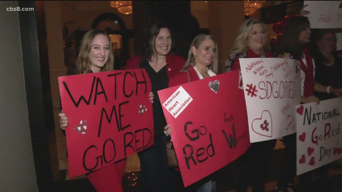 CBS 8 partners with The American Heart Association for 'Go Red For Women Luncheon' on April 29