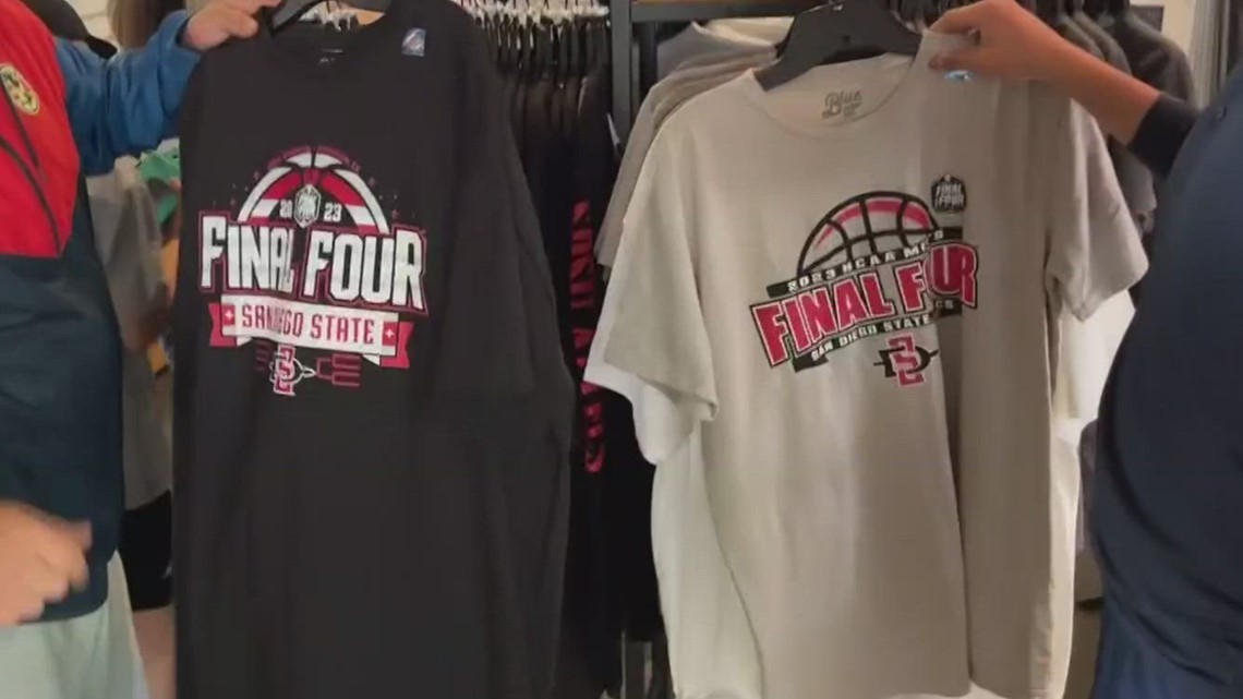 Where to buy SDSU Aztecs NCAA Tournament Final Four merchandise? | cbs8.com