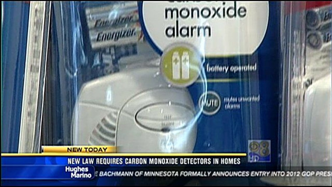 New law requires carbon monoxide detectors in home