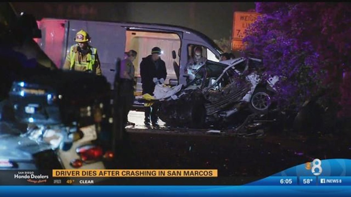 Four vehicles involved in fatal crash in San Marcos