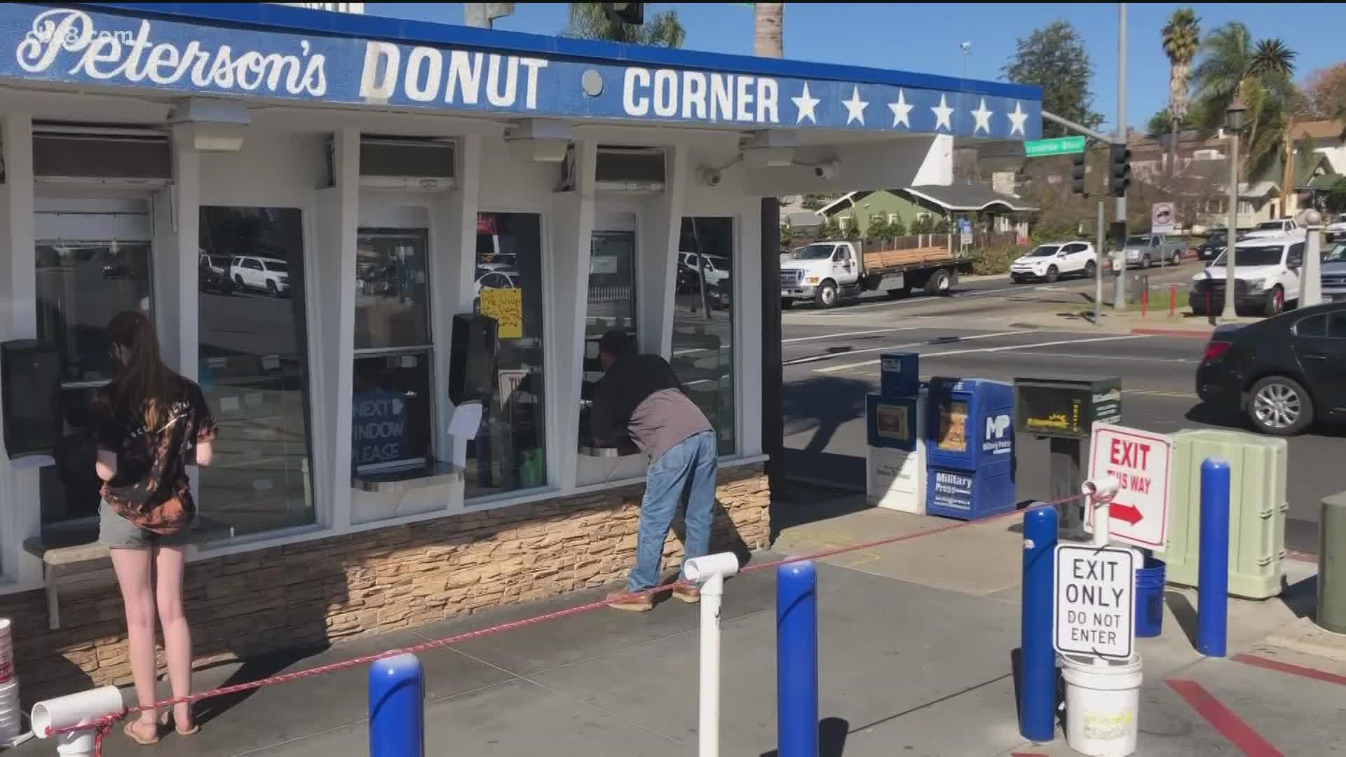The iconic Escondido donut shop was family owned since 1981 before being sold in 2021.
