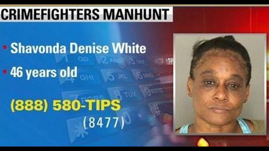 CrimeFighters Alert Manhunt for Shavonda Denise White