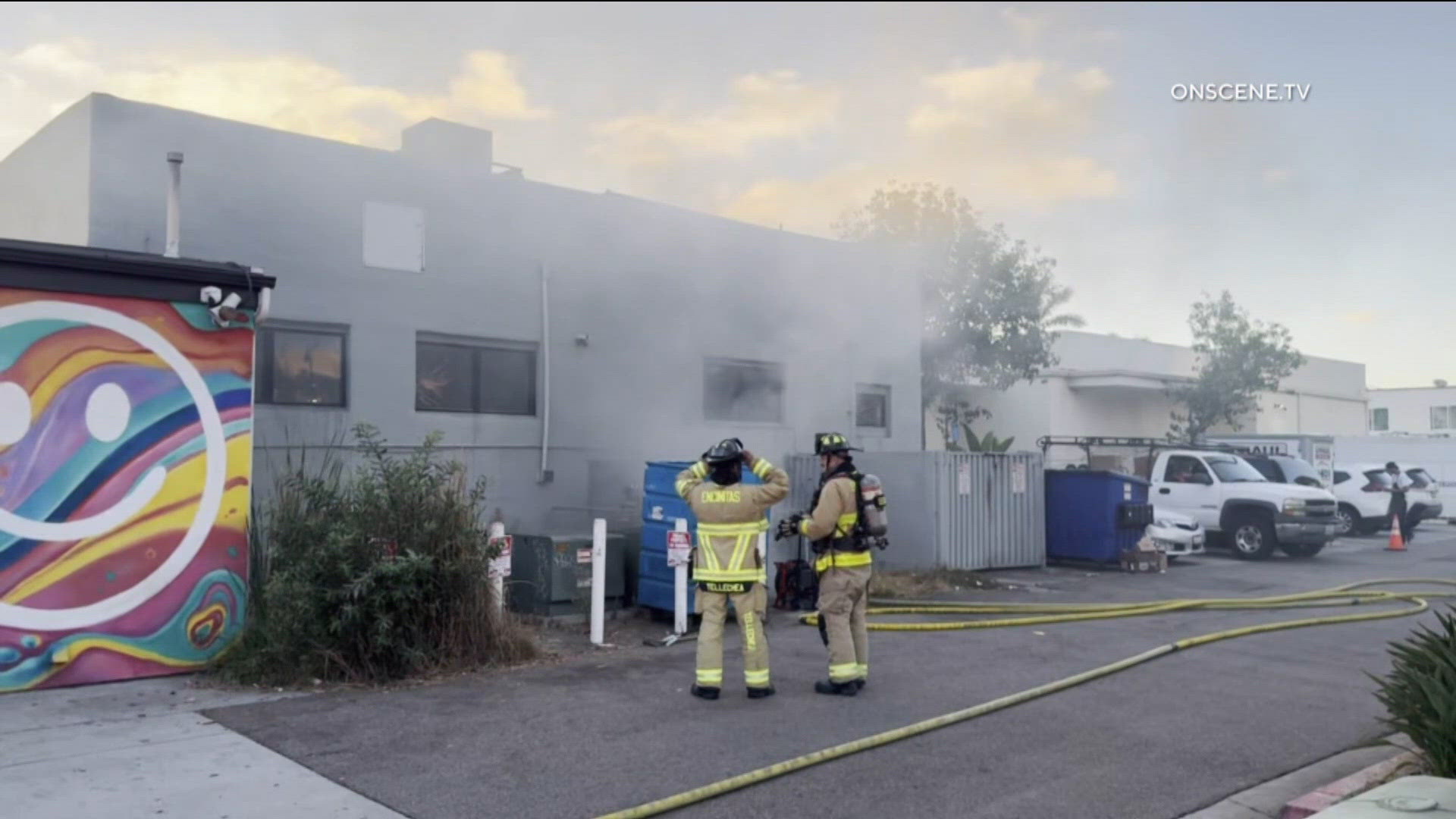 Popular sushi restaurant Temaki Bar Sushi in Encinitas catches fire, forcing temporary closure
