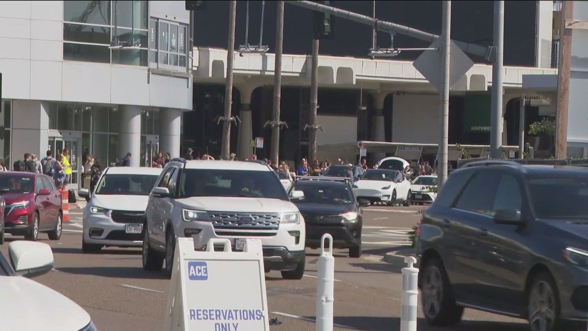 The new entrances are a part of the airport’s new Terminal 1 construction and planning.