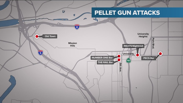 San Diego Police increase presence after pellet gun shooting | cbs8.com