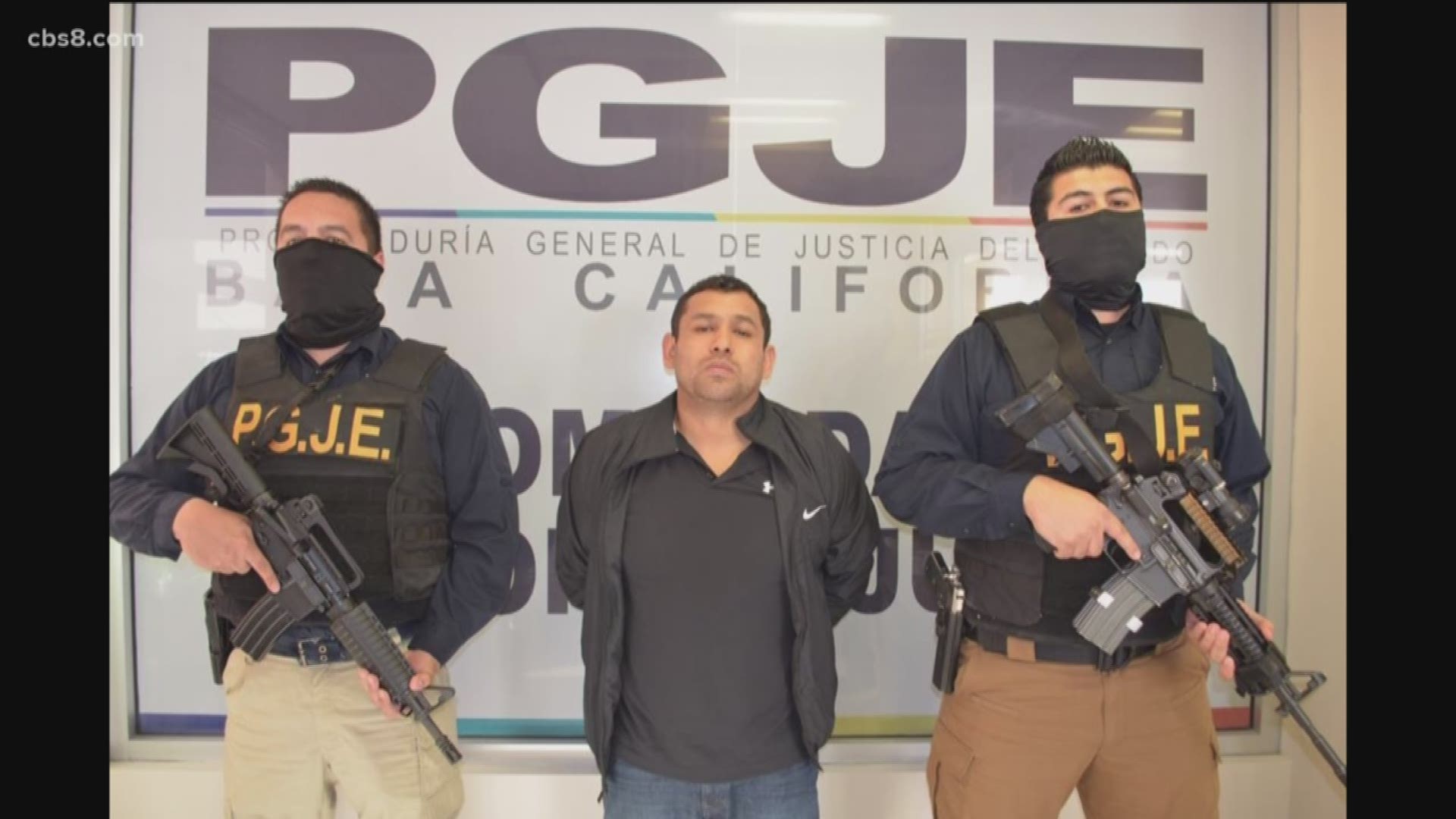 Major drug cartel figure captured in Tijuana.