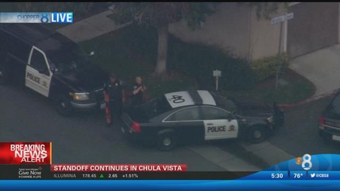 Police arrest suspect following standoff in Chula Vista | cbs8.com