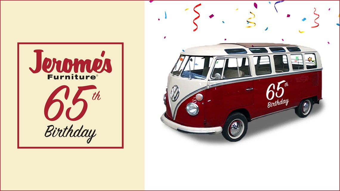 Jerome's Furniture celebrating 65 years in business