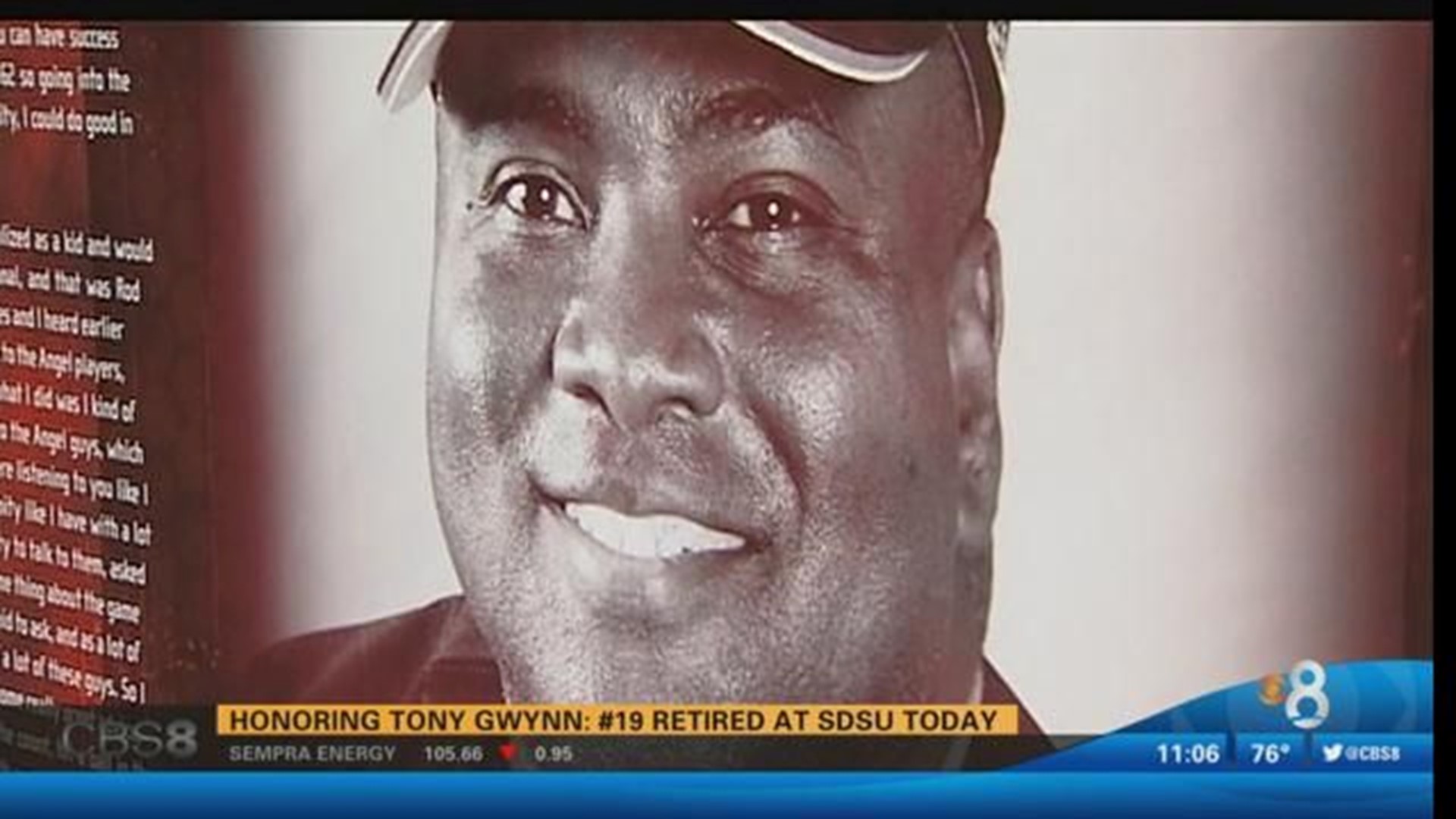 Gwynn's number to be retired at Aztecs' season opener Friday