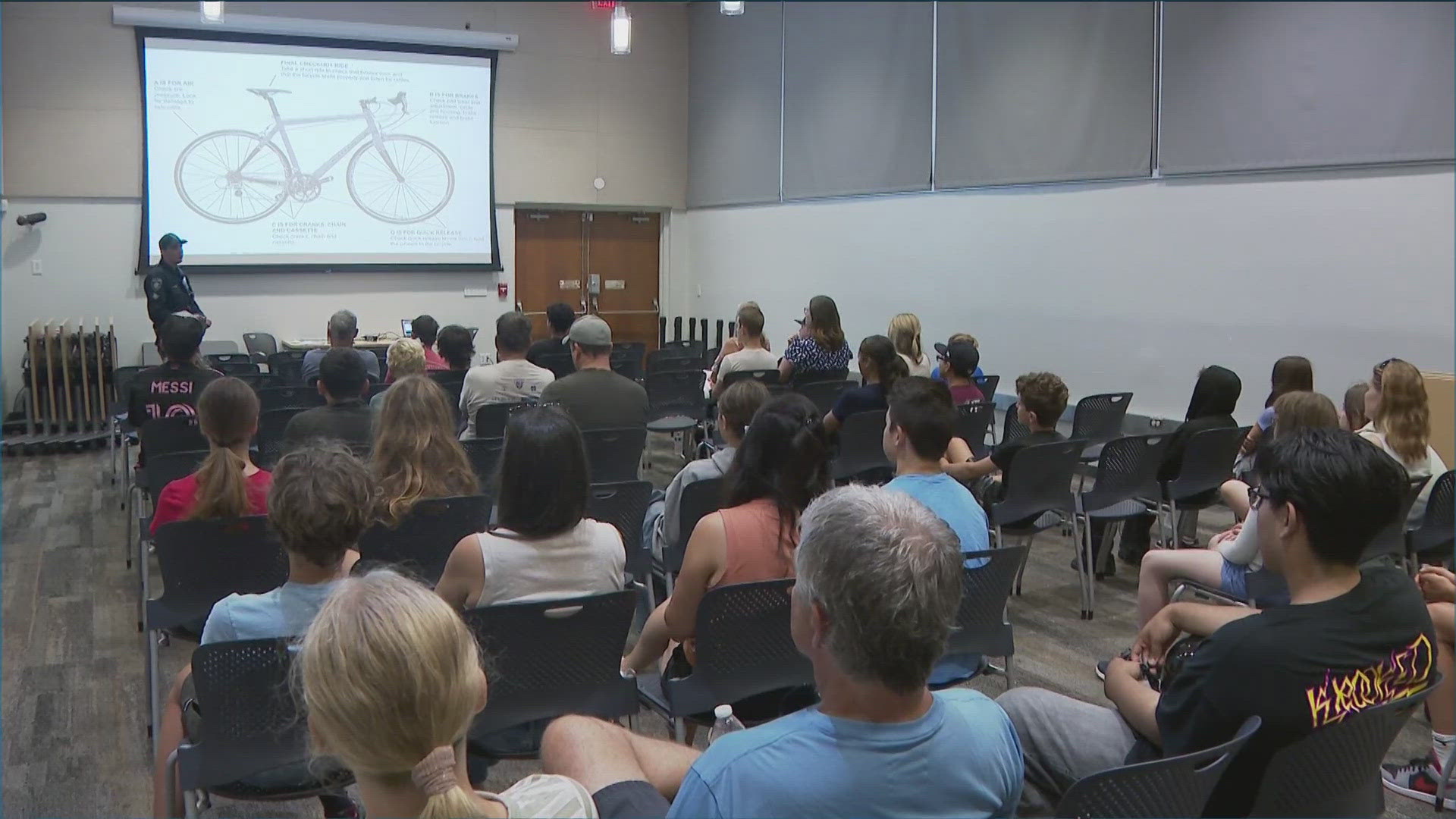 With school starting, police officers in Carlsbad want to make sure students and parents know how to safely operate e-bikes.