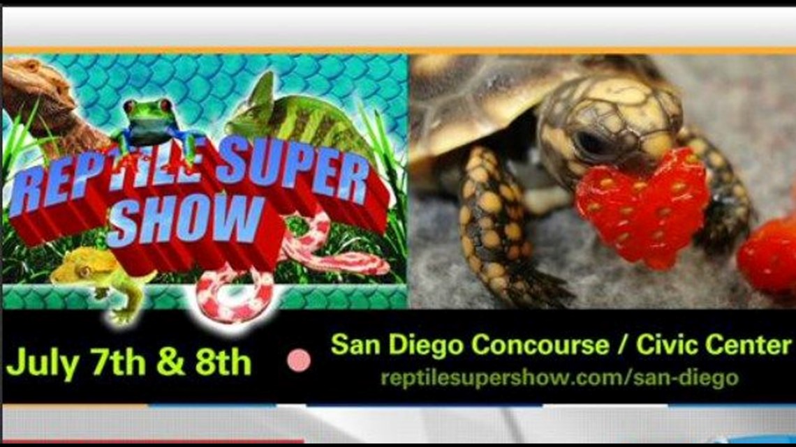 The Super Reptile Show is coming to San Diego