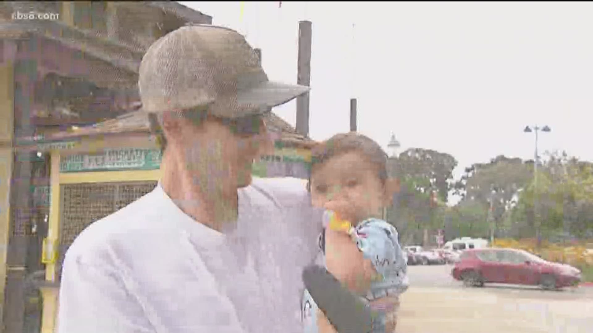 News 8’s Brandon Lewis visited Balboa Park to see how dads and families were celebrating there.