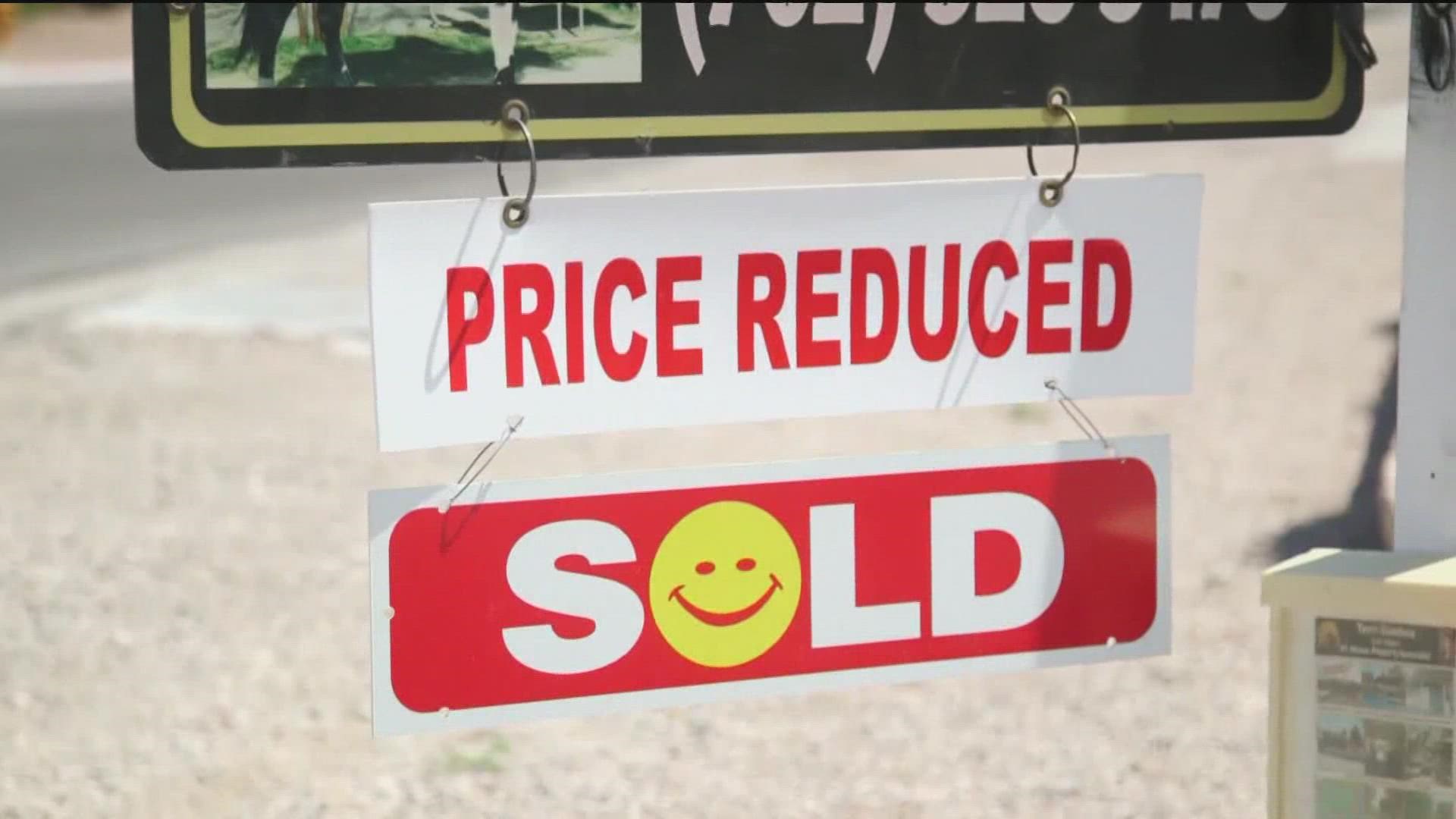 Freddie Mac says this week, the average 30 year rate is up to 6.94% from 6.92% last week. In some cases, that's adding an extra $1,800 to a mortgage.