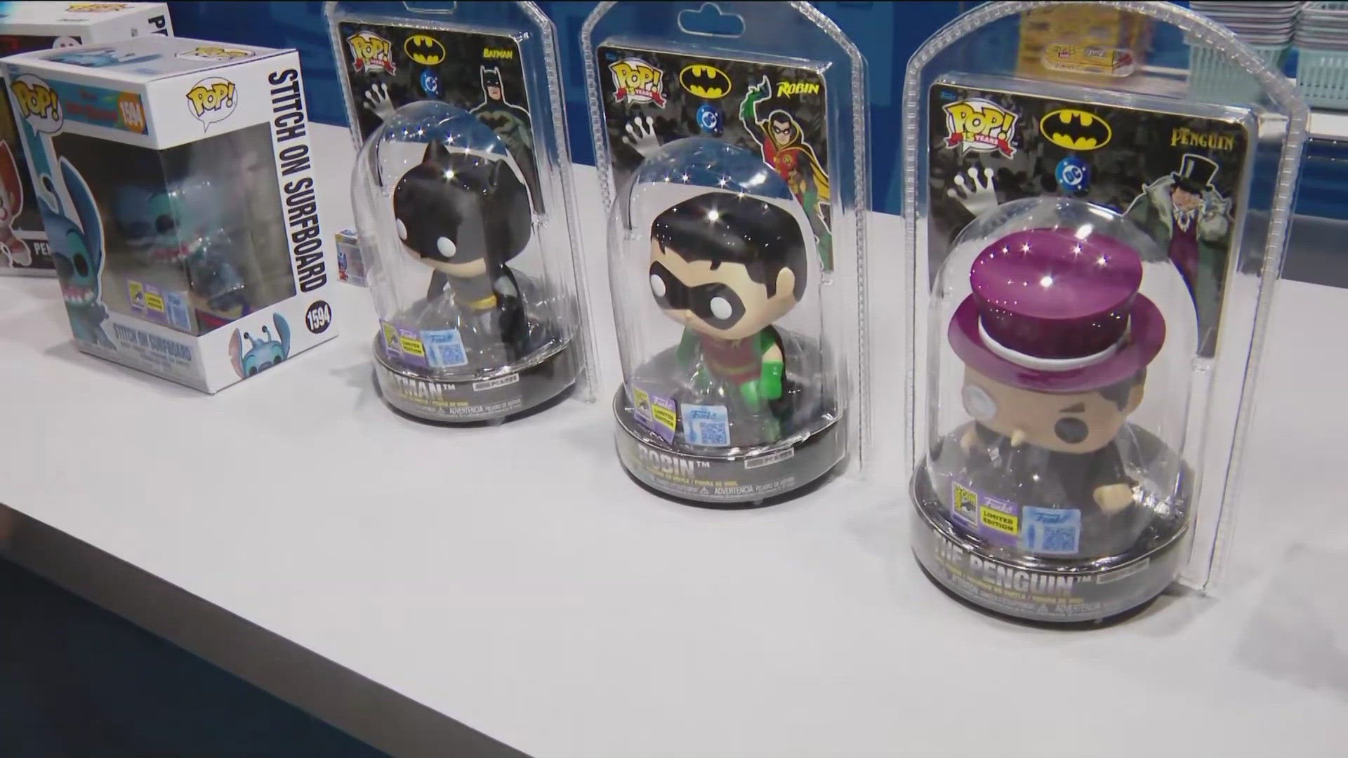 CBS 8's Chris Gros took a look at what fans can expect from the pop culture collectibles company, Funko. 