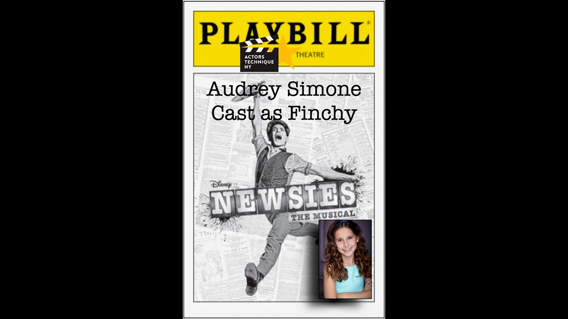 10 Year Old Carlsbad Actress Stars In Disney S Newsies Broadway Musical Cbs8 Com