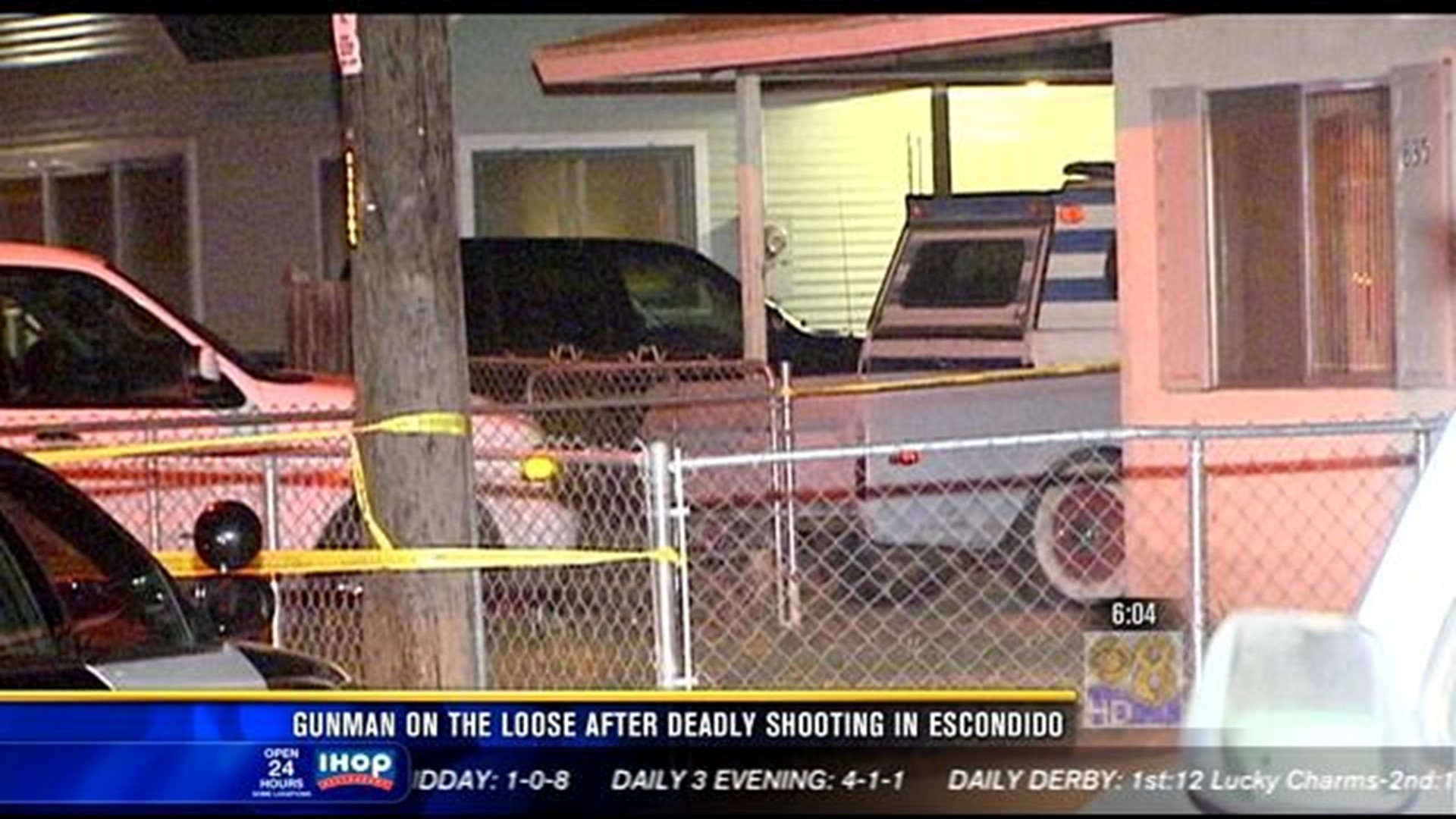 6AM UPDATE Search for suspect in deadly shooting in Escondido