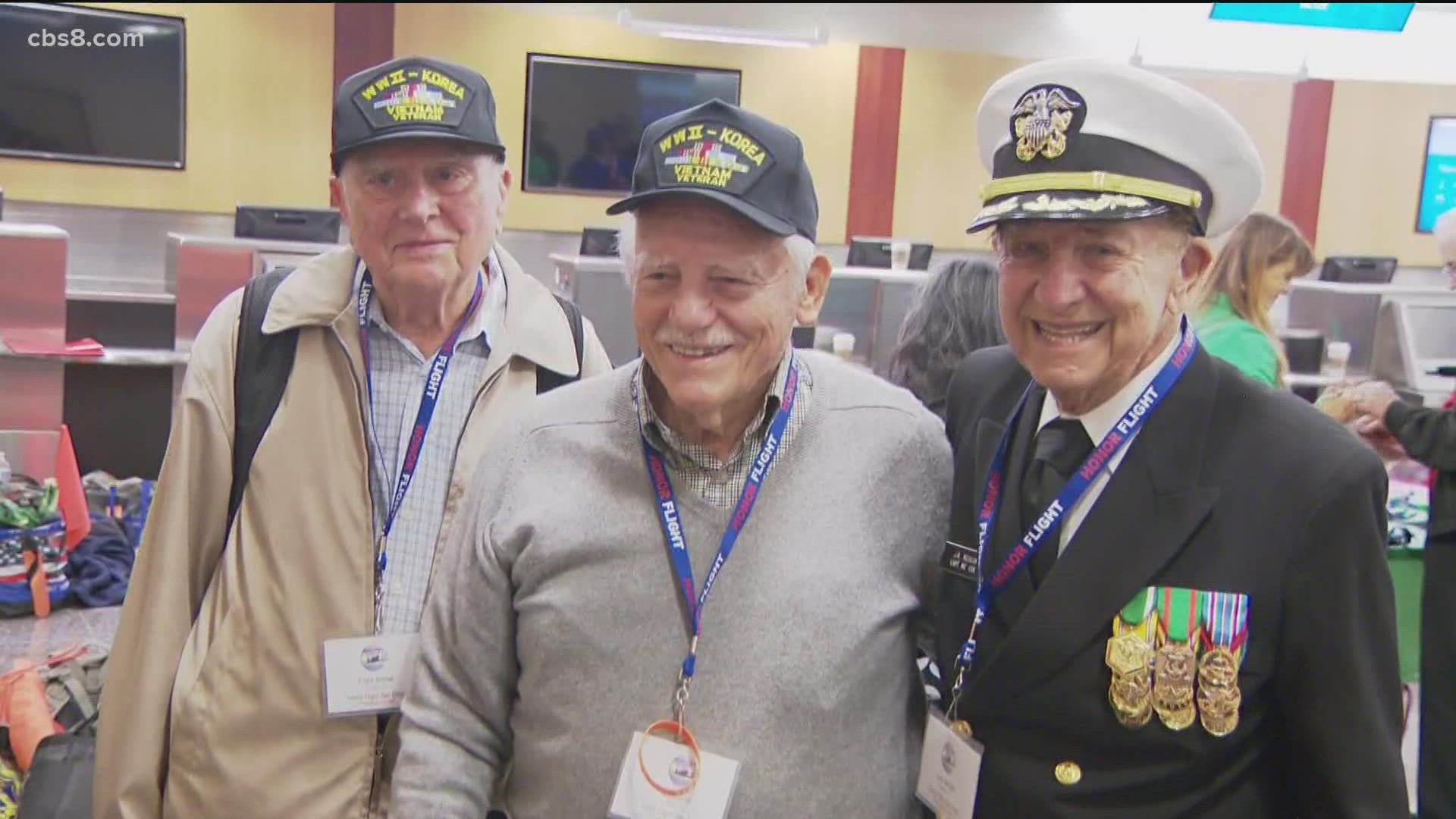 Over 150 World War II and Korean War veterans gathered Sunday to commemorate the 76th anniversary of the end of World War II.