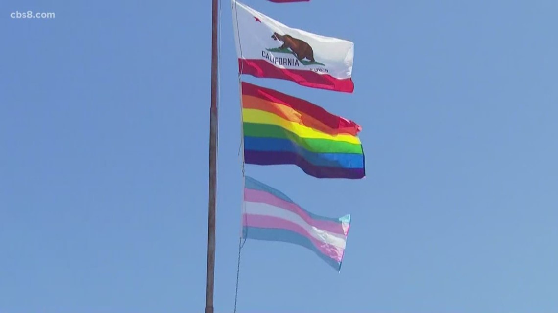 San Diego Unified raise Rainbow, Trans Pride flags for the first time