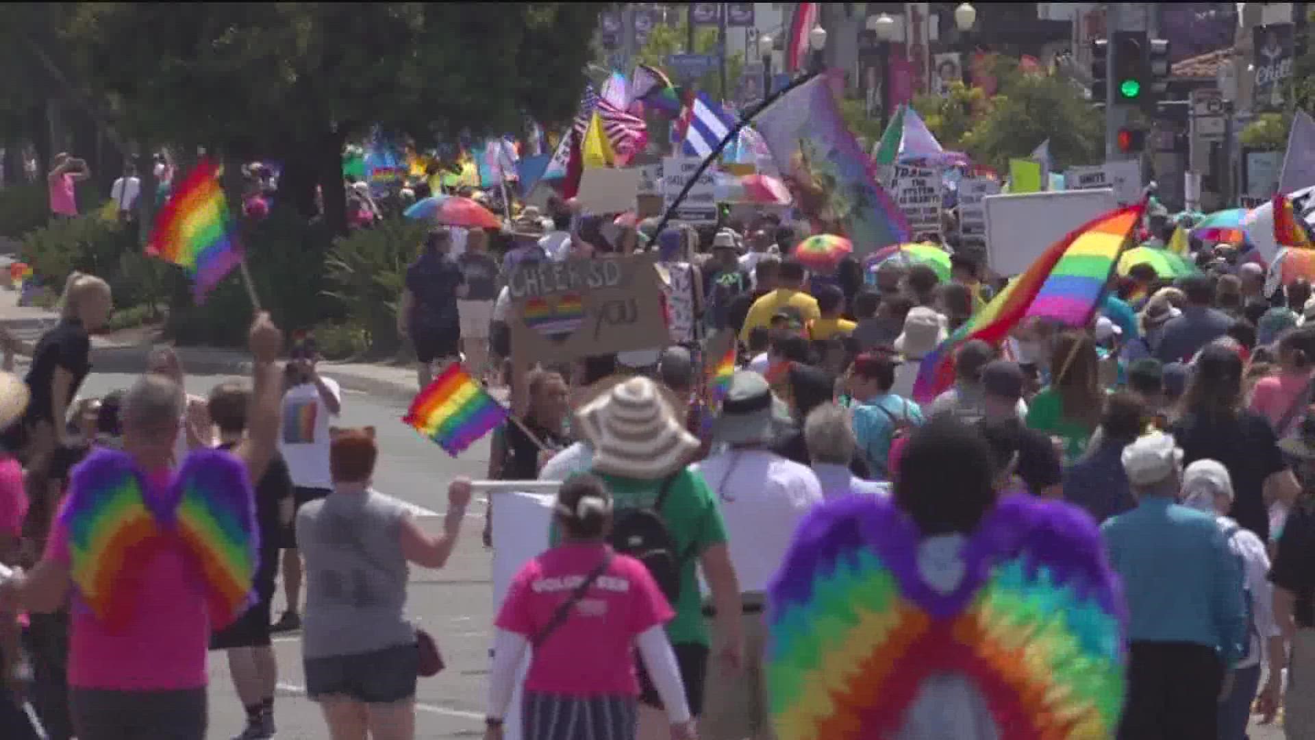 San Diego Pride 2018 brought in nearly $30 million in economic impact.