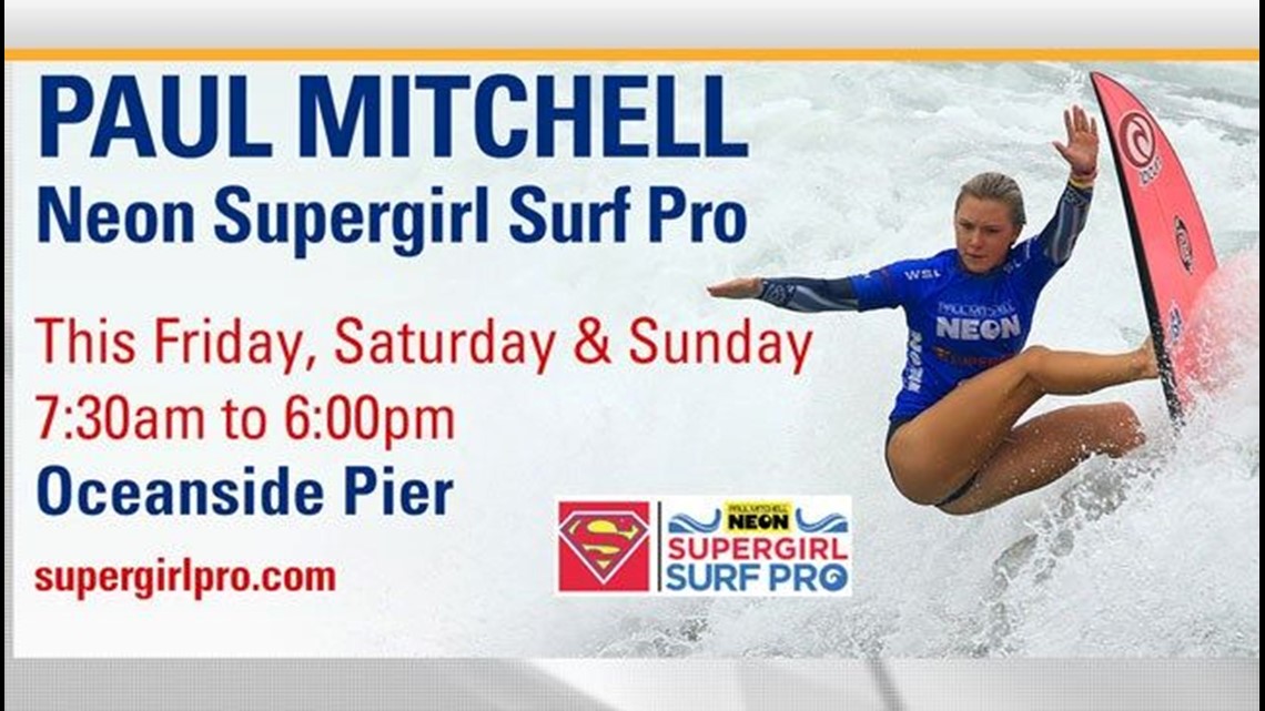 Super Girl Surf Pro returns to Oceanside pier this weekend