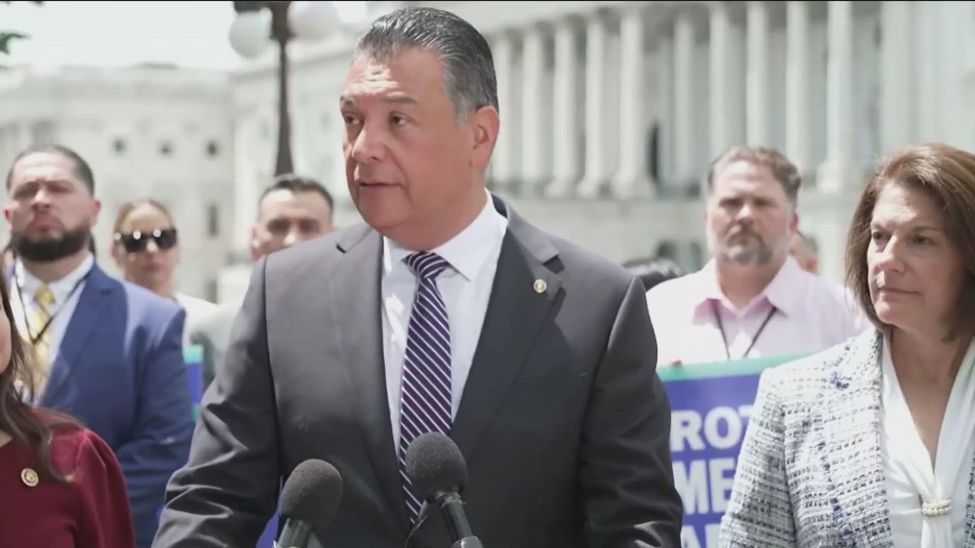 Sen. Padilla called on President Biden to streamline a path to citizenship for undocumented immigrants who have lived in the United States for a long period of time.