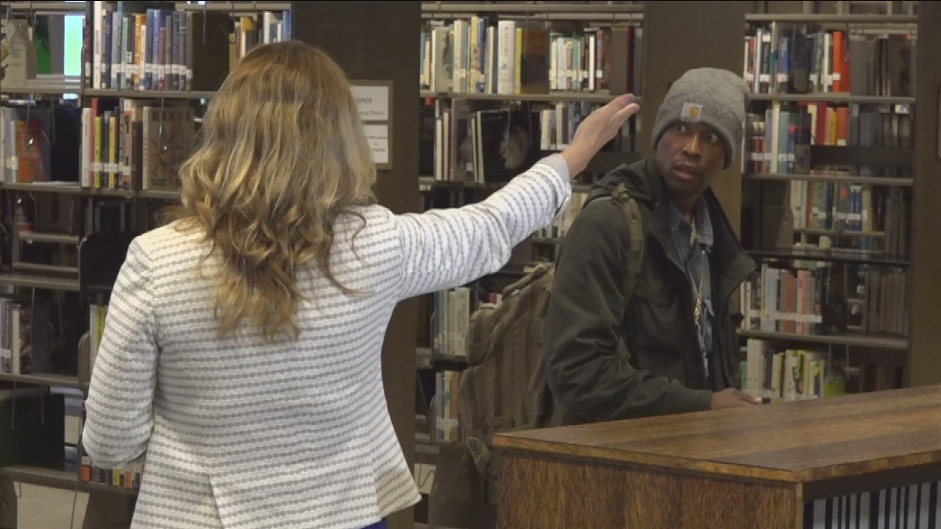 Incident reports from city library branches detail altercations with patrons.