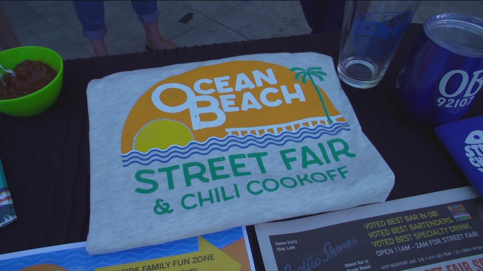 The 42nd Annual Ocean Beach Street Fair & Chili CookOff returns June