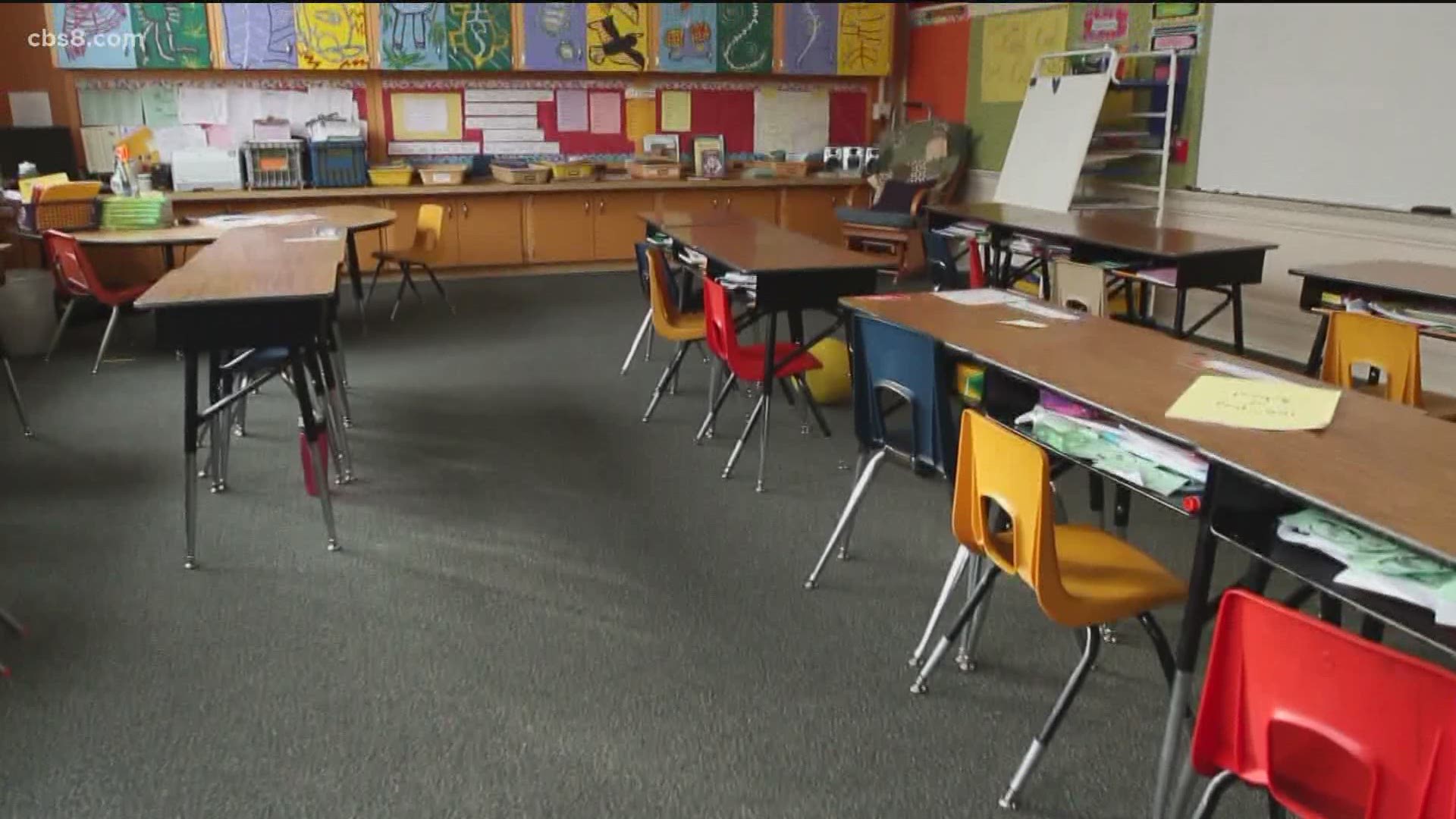 School districts are debating staggering drop off and pick up times, as well as having children wear facial coverings.